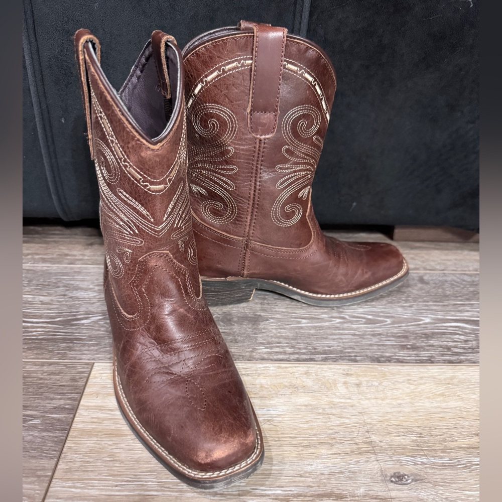 Leather Cowboy Boots